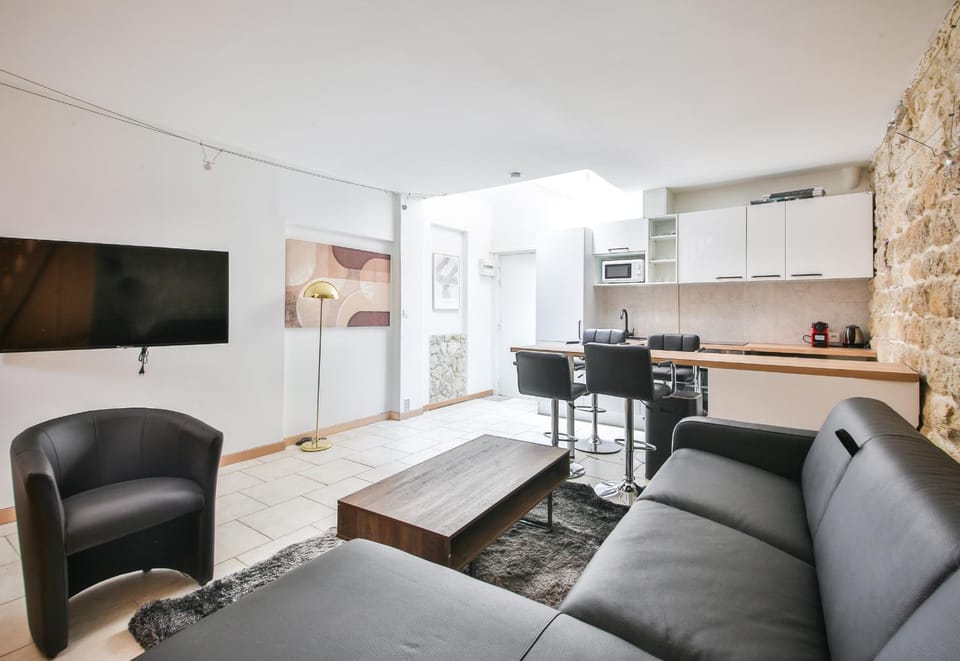 01#Duplex 4Pers#Sèvres-Lecourbe#Necker Apartment in Paris