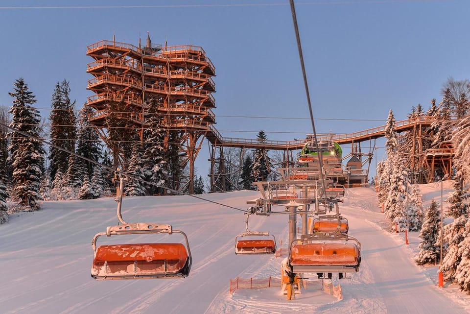 Property building, Day, Natural landscape, Winter, Ski School, Ski School, Skiing, Skiing, View (from property/room), On site, Landmark view, Landmark view, Mountain view, Mountain view, Family, Family