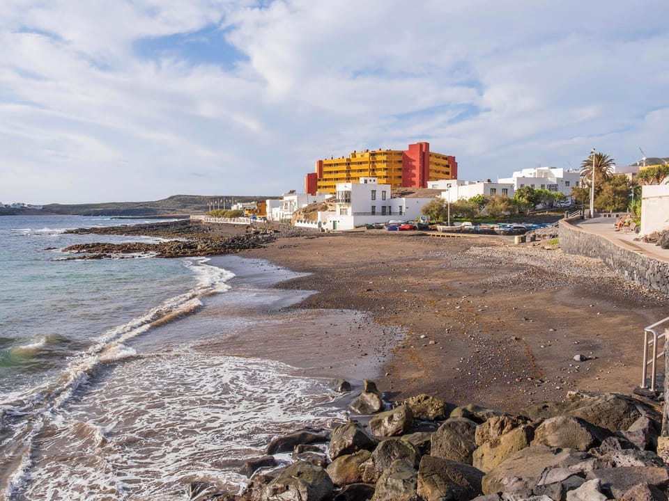 Beach, City view