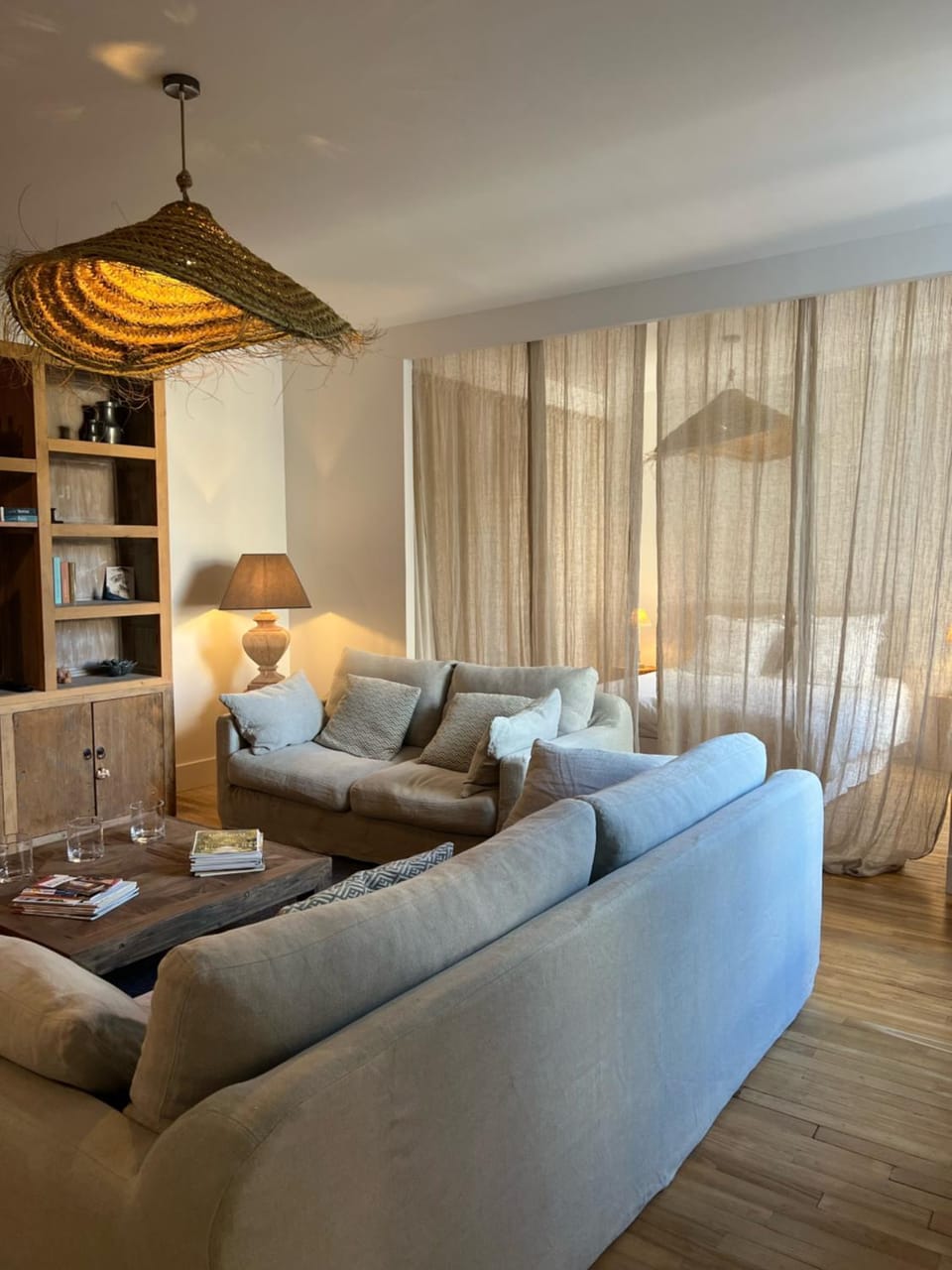 Living room, Bedroom