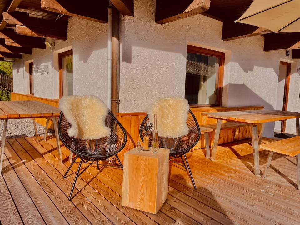 Balcony/Terrace, sunbed