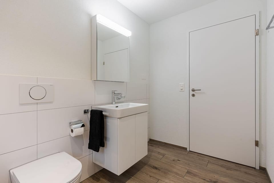 Toilet, Bathroom, towels