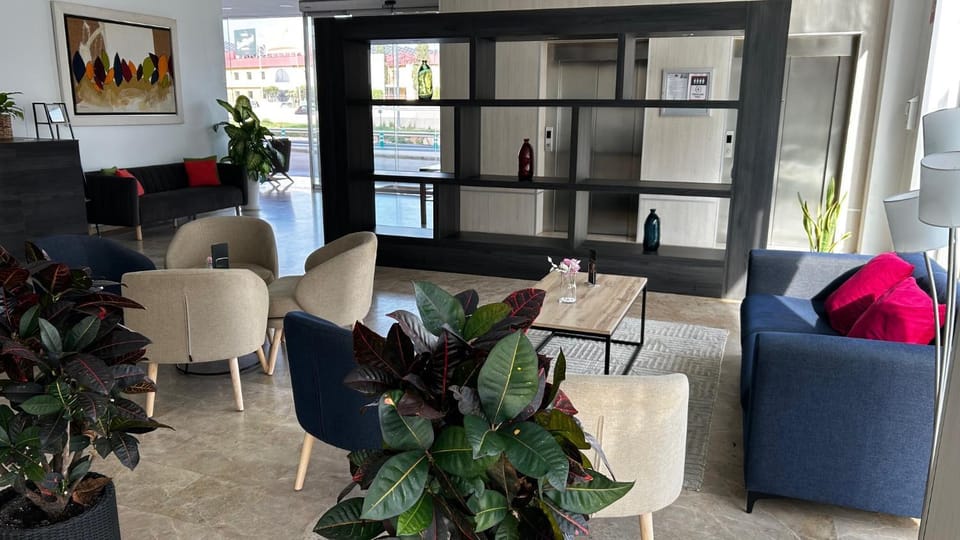 Lobby or reception, Decorative detail
