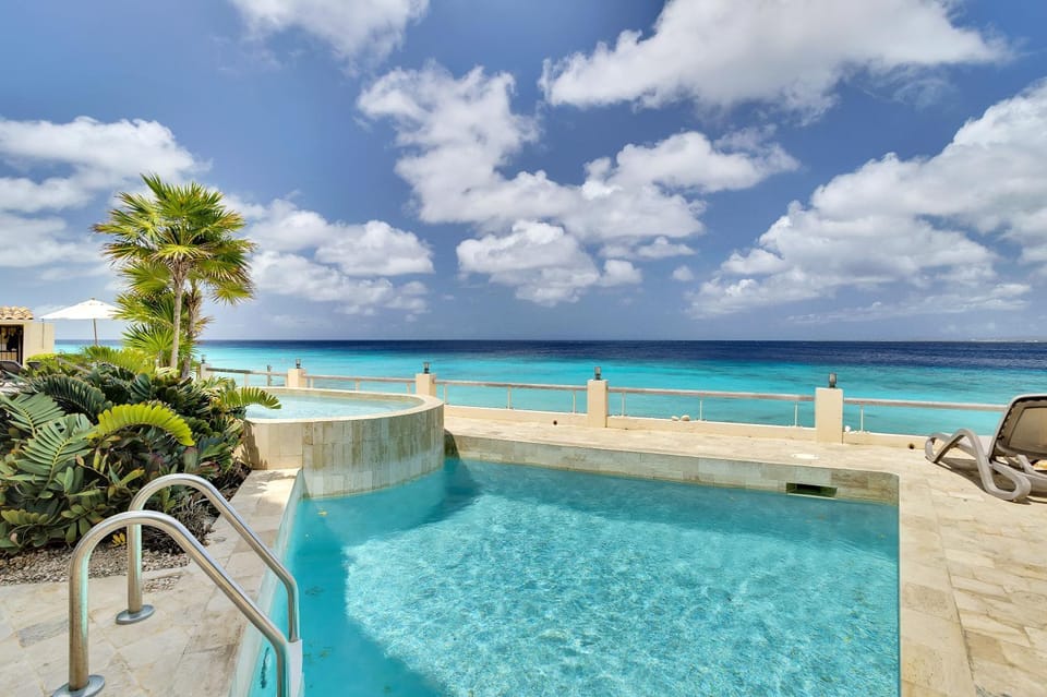 Pool view, Sea view, Swimming pool
