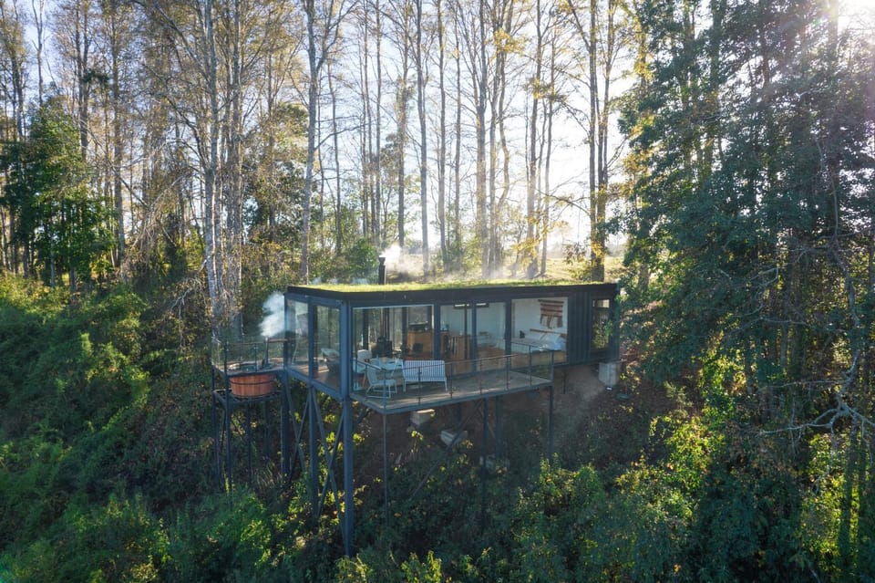 Samadhi Eco Resort Nature lodge in Araucania, Chile