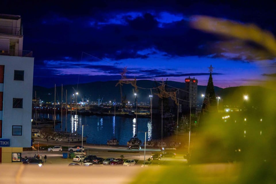 Night, Natural landscape, Sea view