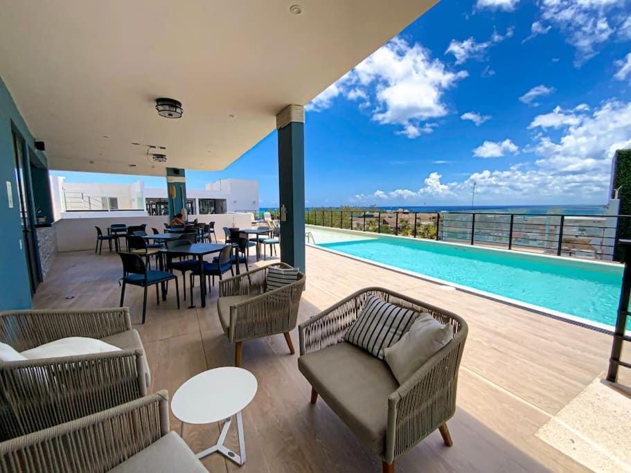 Beautiful + Luxury + Ocean View + Pool Apartment in Playa del Carmen