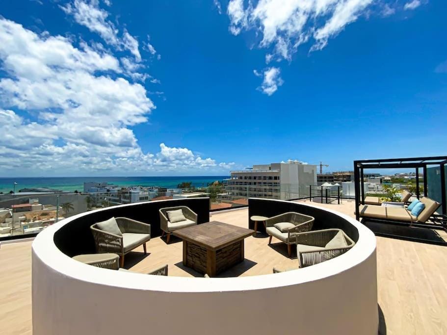 Beautiful + Luxury + Ocean View + Pool Apartment in Playa del Carmen