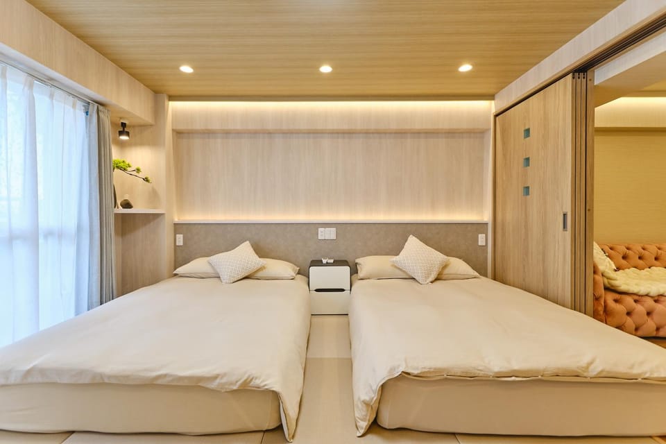 新宿市中心日式样式公寓，紧邻商业地域韩国街免费Wi-Fi Apartment in Shinjuku