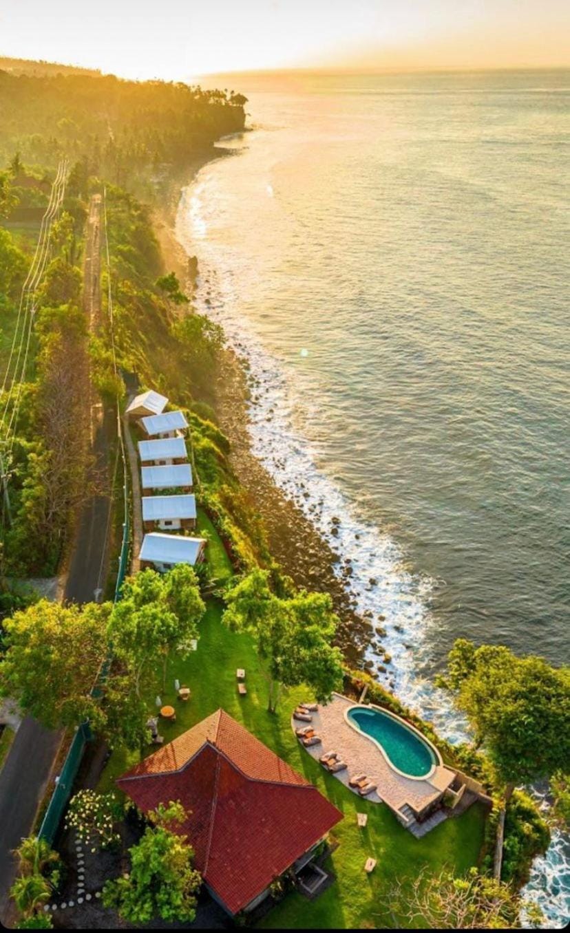 Property building, Restaurant/places to eat, Bird's eye view, Garden, Lounge or bar, Bedroom, Sea view, Sea view, Swimming pool, Sunrise, Sunset, sunbed