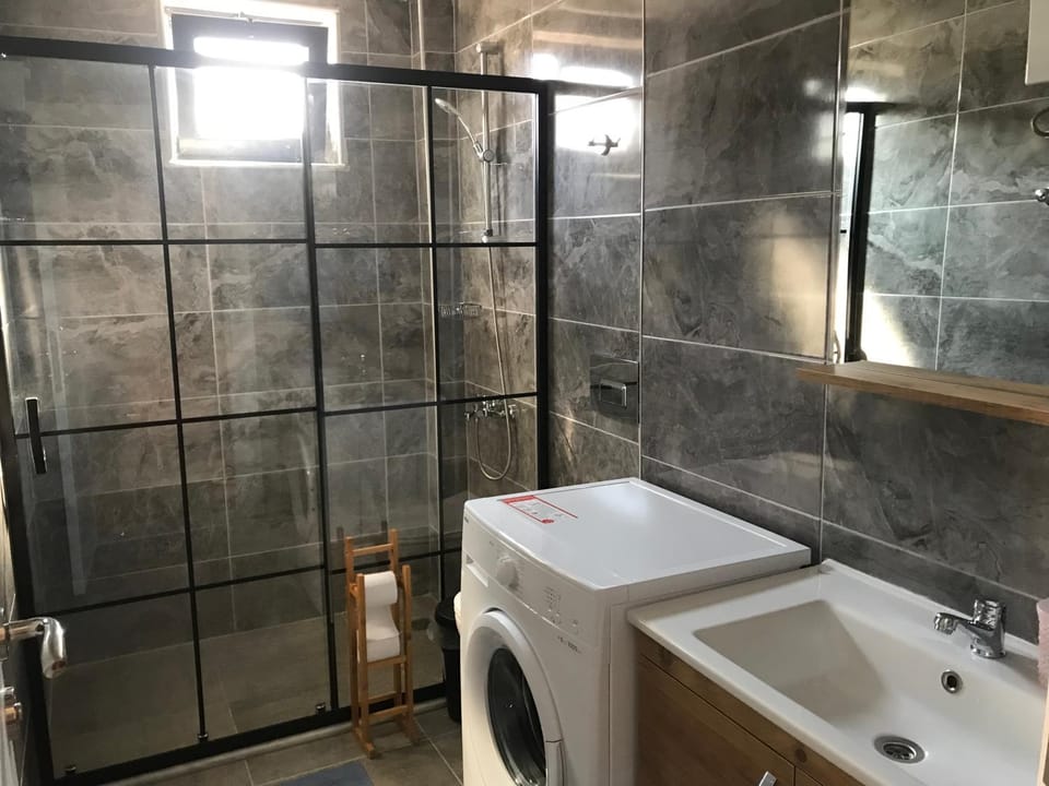 Shower, Bathroom, washing machine
