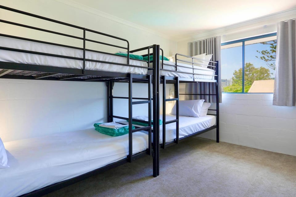 Photo of the whole room, bunk bed