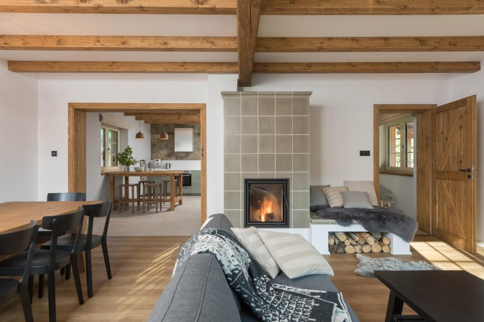 Living room, flat iron