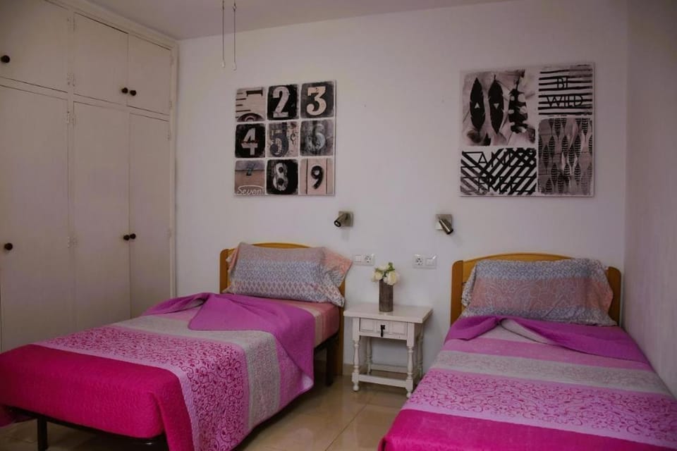 Property building, Living room, Bedroom