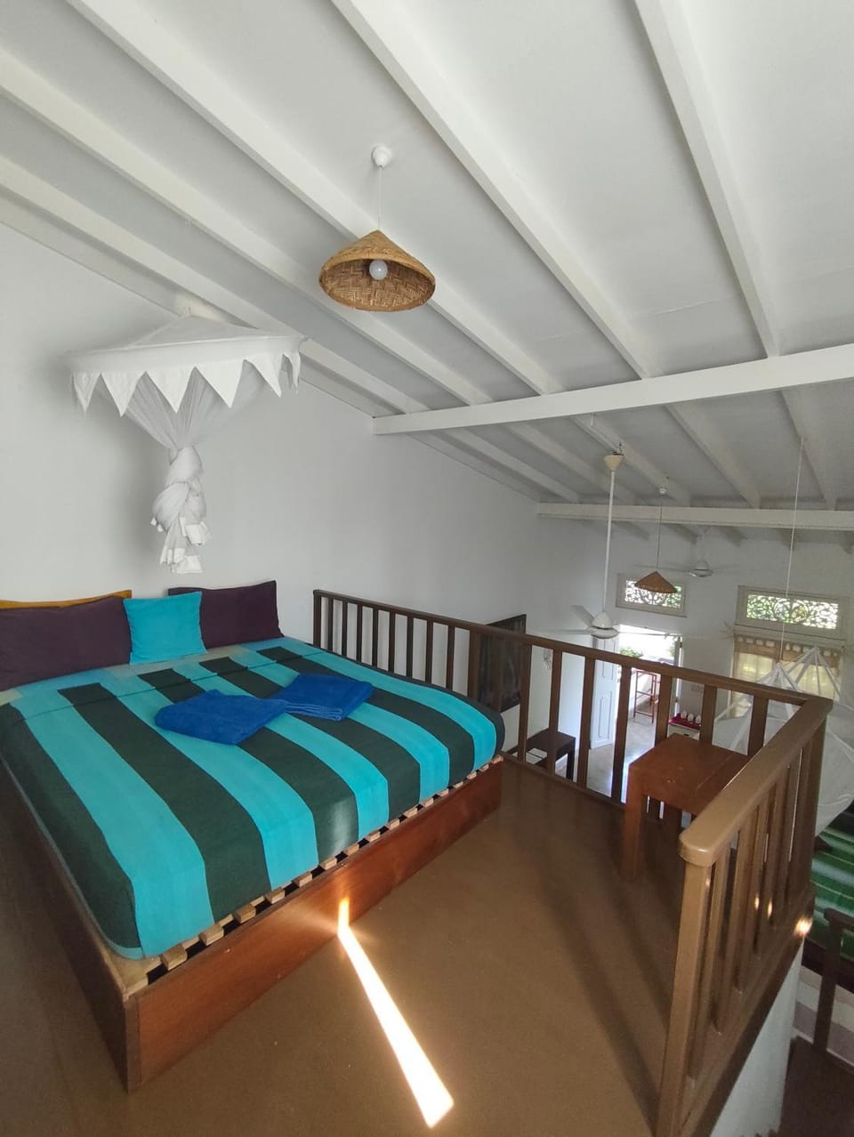Bed, Photo of the whole room, Bedroom, Family, air conditioner