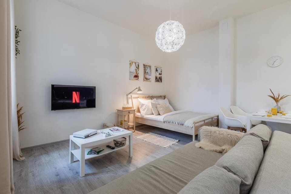 Living room, Bedroom
