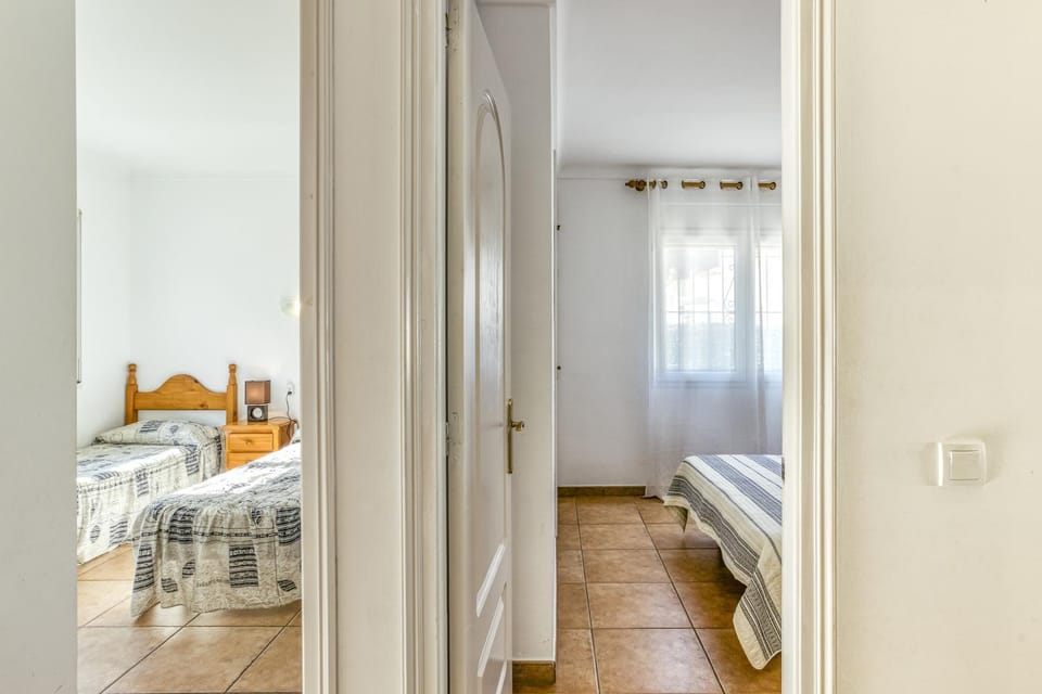 Property building, Living room, Bedroom
