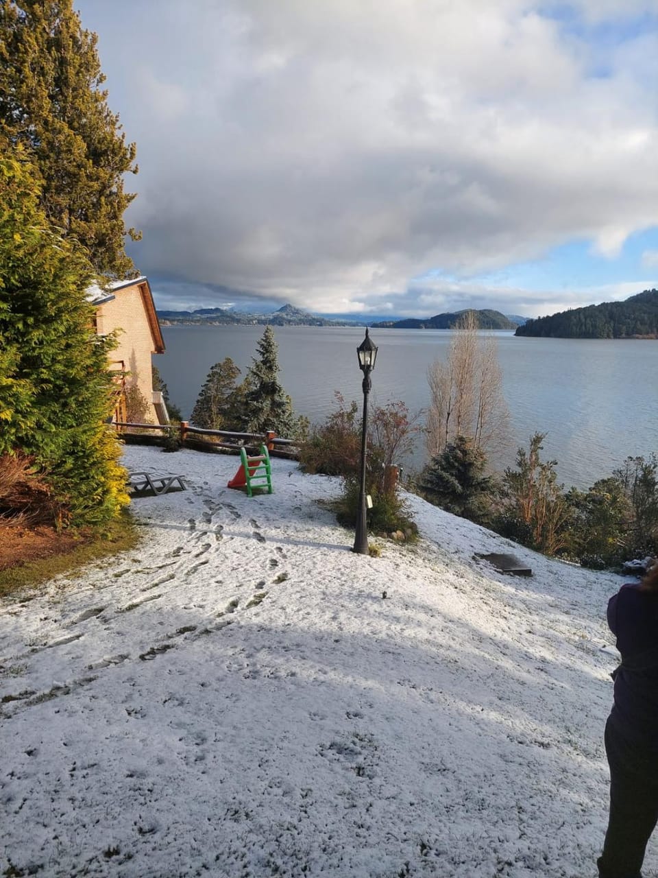 Winter, River view