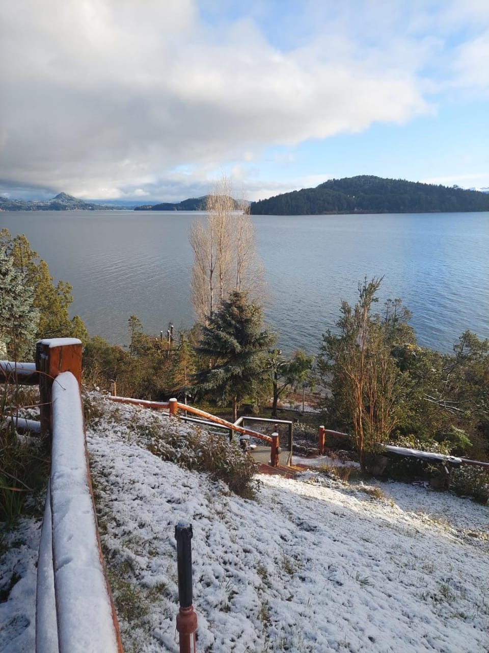 Winter, Lake view