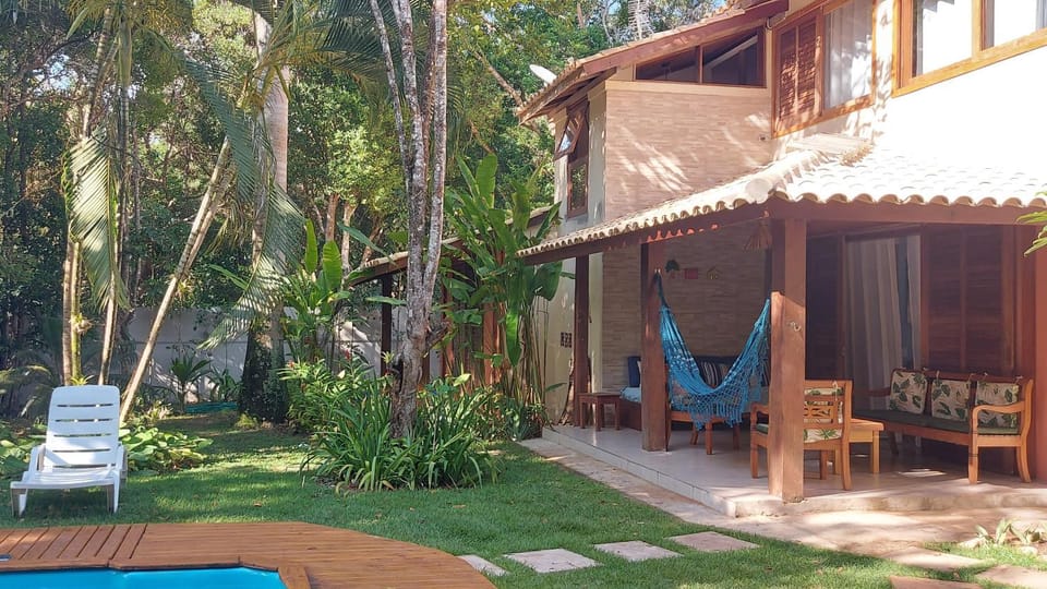 Patio, Day, Garden, Garden view, Pool view, Swimming pool, sunbed