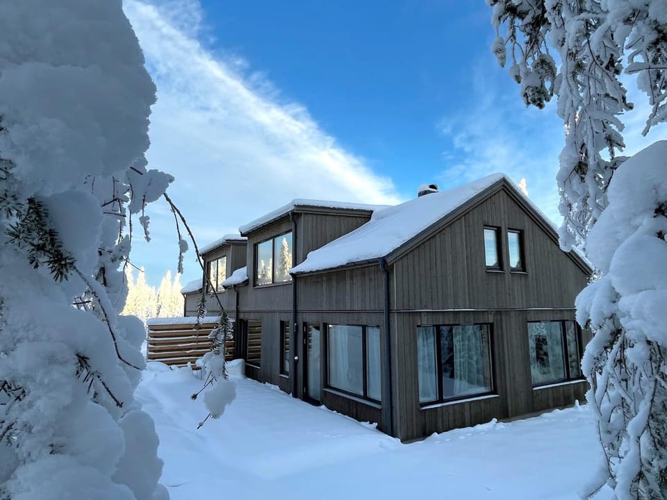 Property building, Day, Winter