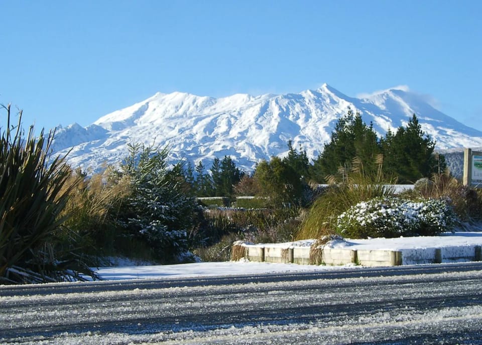 Nearby landmark, Winter, Mountain view