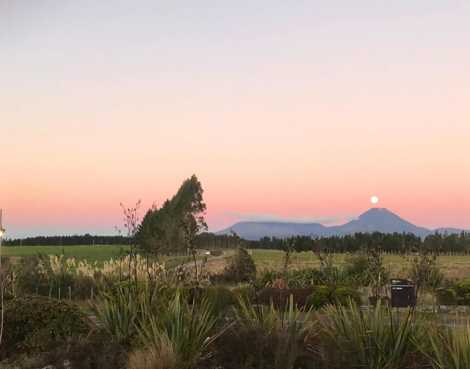 Nearby landmark, Mountain view, Sunrise
