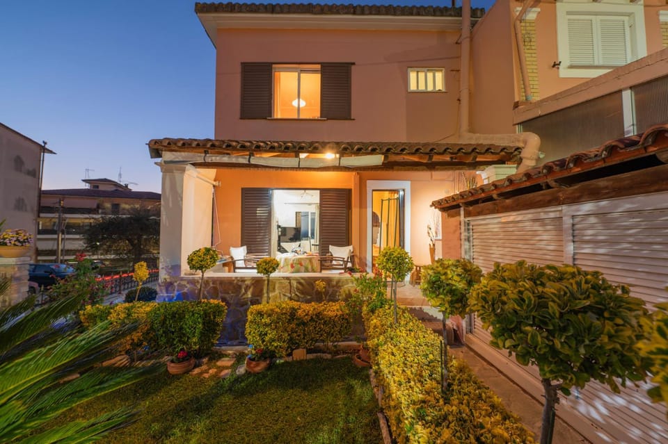 Property building, Garden view
