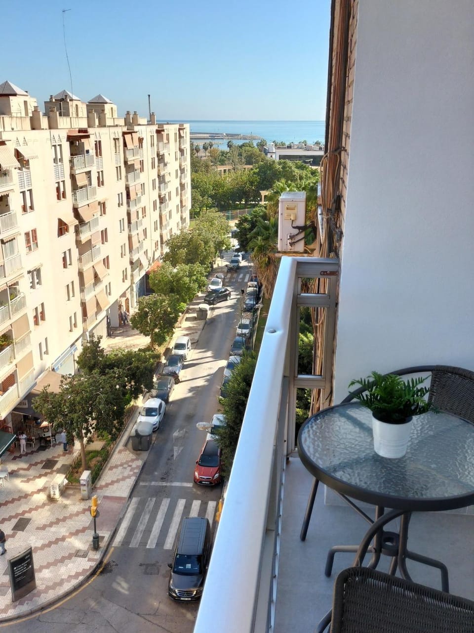 Property building, Day, Neighbourhood, Natural landscape, Bird's eye view, View (from property/room), Balcony/Terrace, Balcony/Terrace, Sea view, Street view