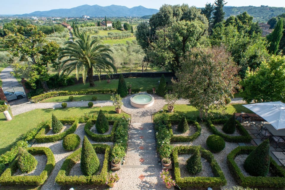 Natural landscape, Garden, Garden view, Mountain view