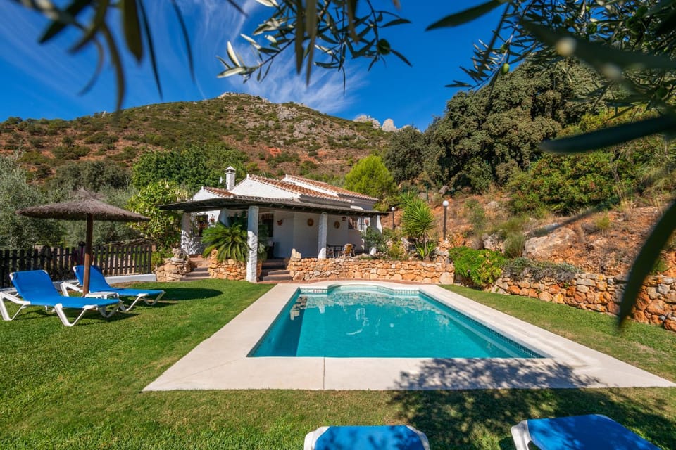 Natural landscape, Garden, Garden view, Mountain view, Pool view, Swimming pool, sunbed