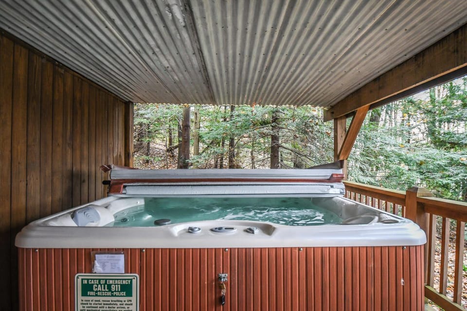 Natural landscape, Hot Tub, Garden view