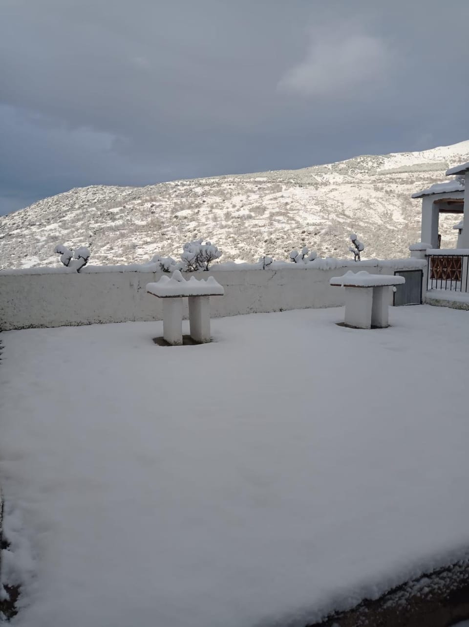 Winter, Mountain view
