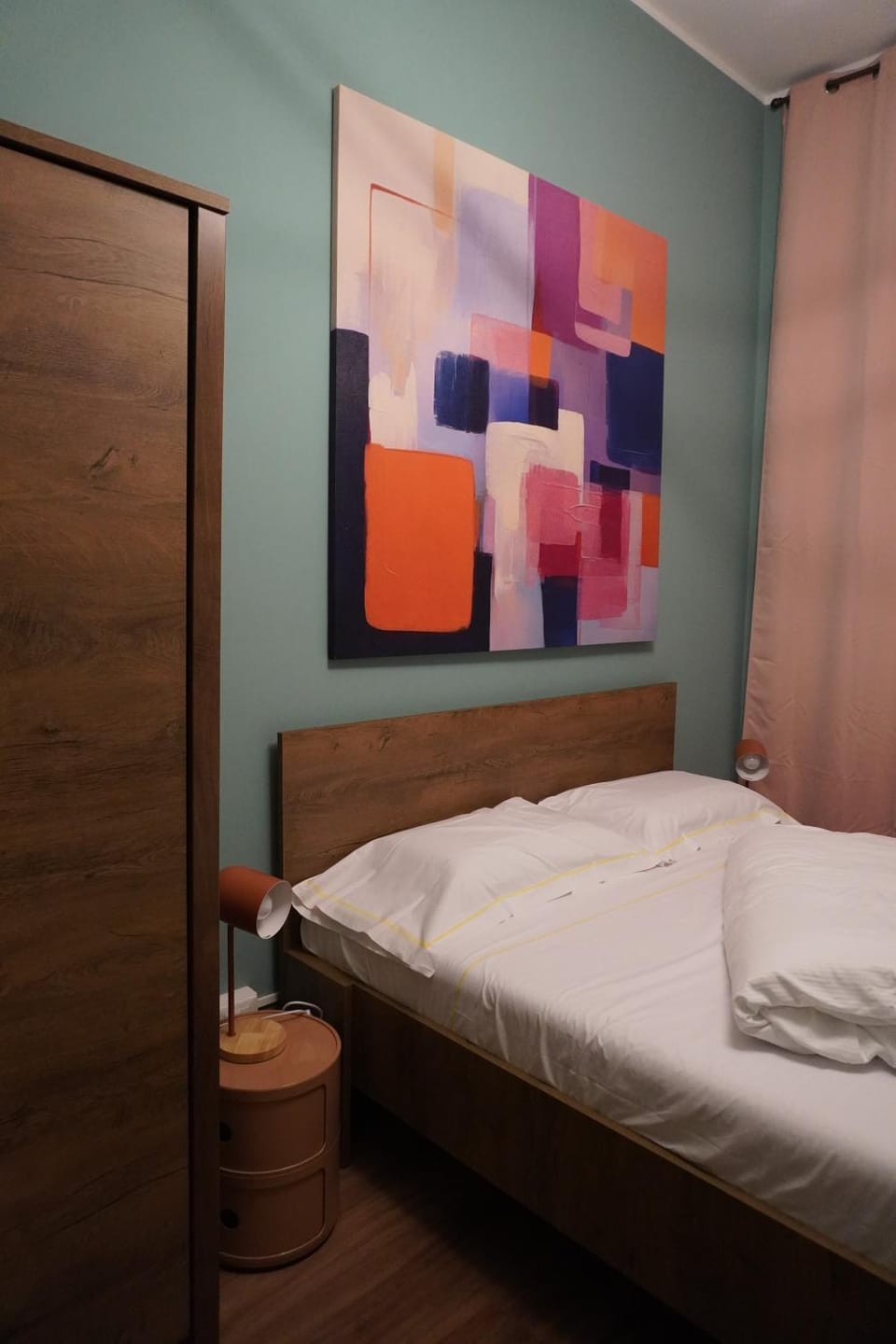 Bed, Photo of the whole room, Bedroom, wardrobe