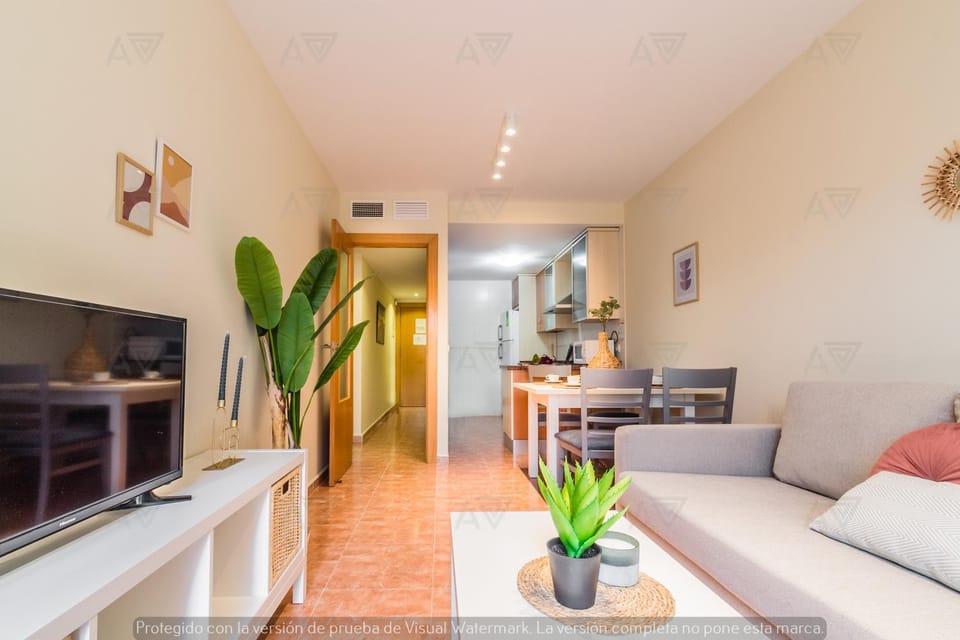Kitchen or kitchenette, Living room