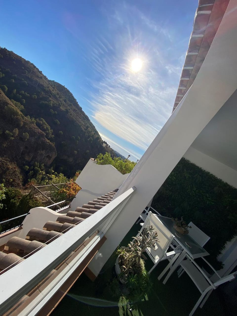 Natural landscape, View (from property/room), Balcony/Terrace, Mountain view