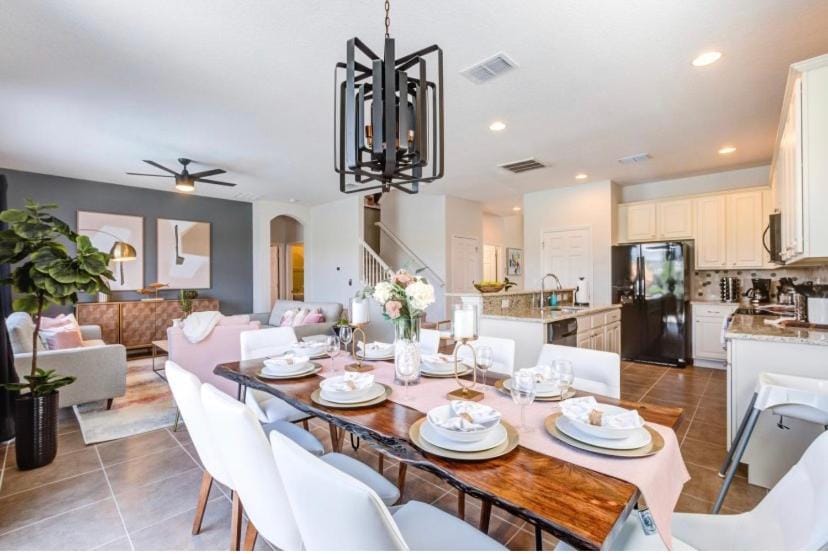 Dining area