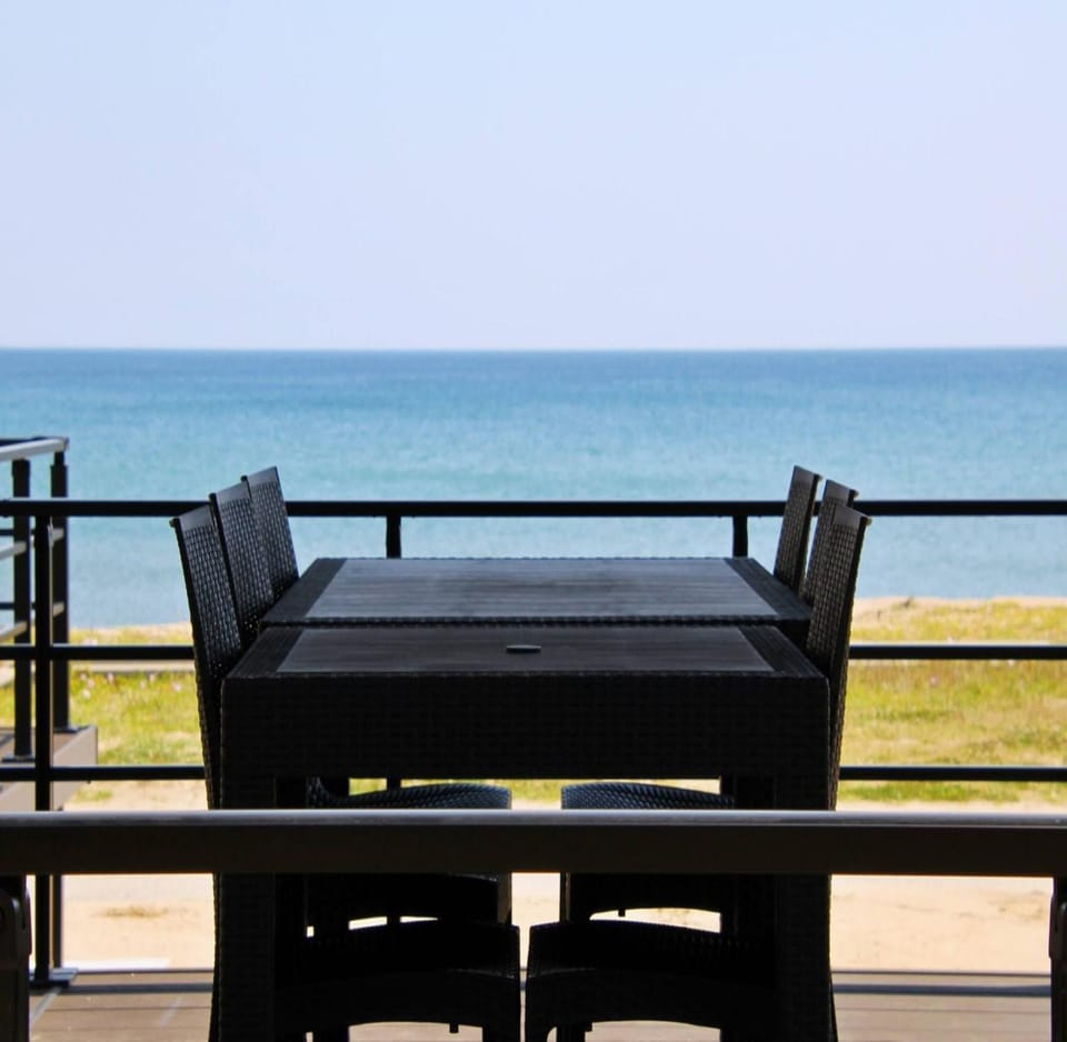 Day, Natural landscape, View (from property/room), Balcony/Terrace, Beach, Sea view