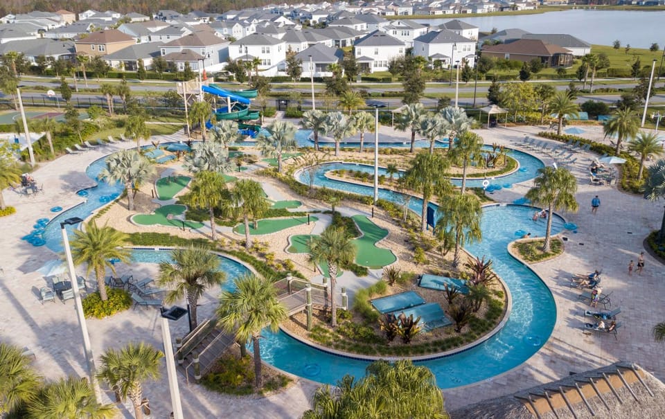 Aqua park, Pool view