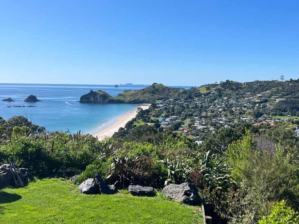 Natural landscape, Garden, Sea view