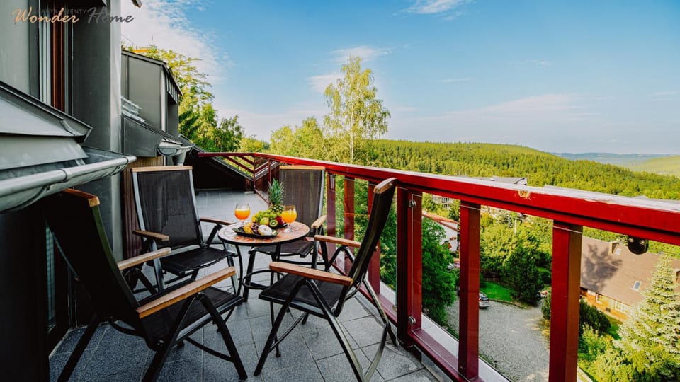 Day, Natural landscape, View (from property/room), Balcony/Terrace, Mountain view