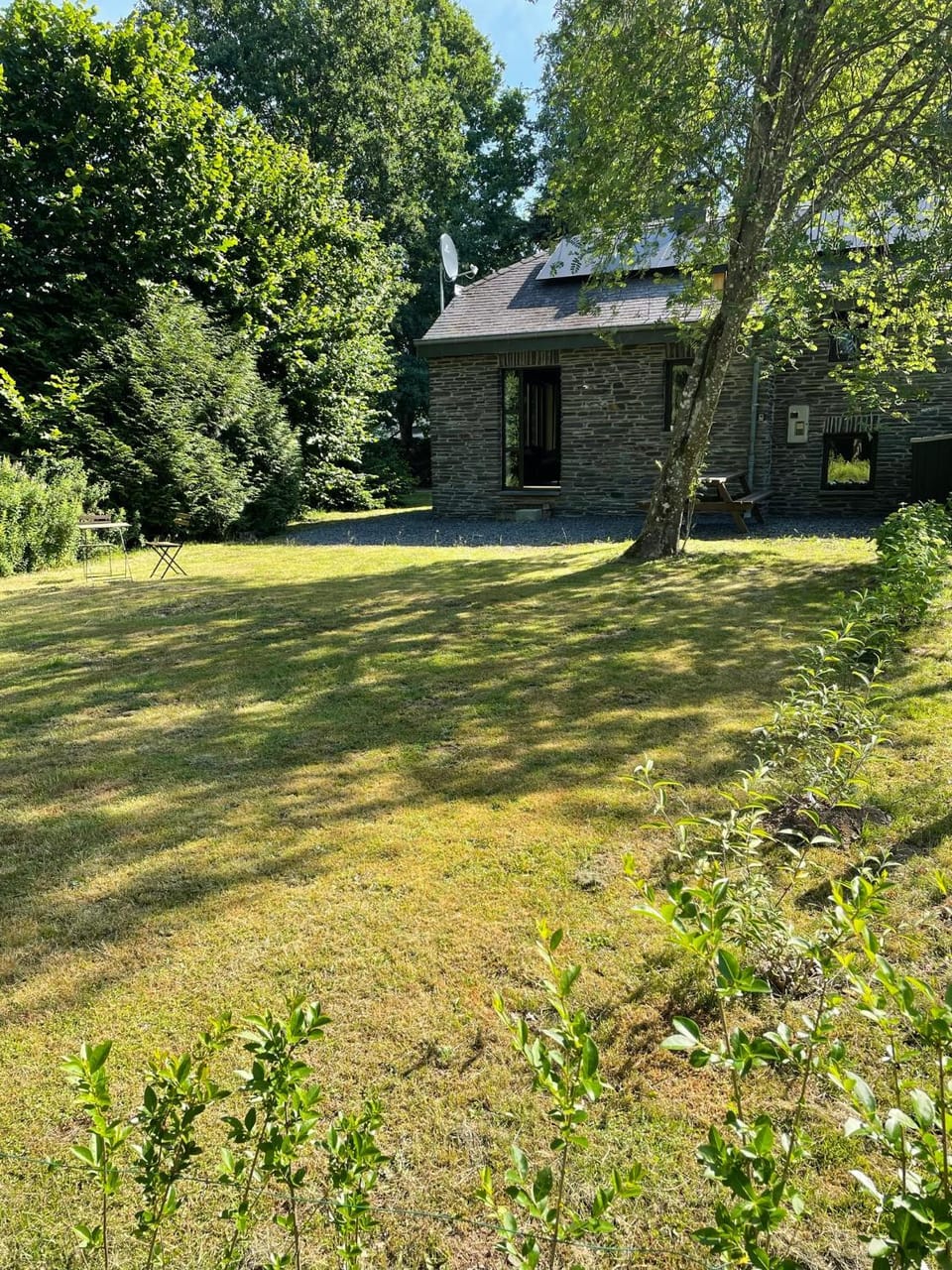 Property building, Garden