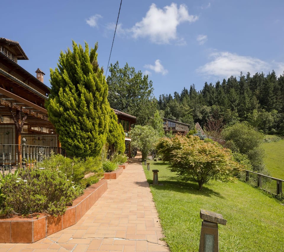 Property building, Garden, Garden view