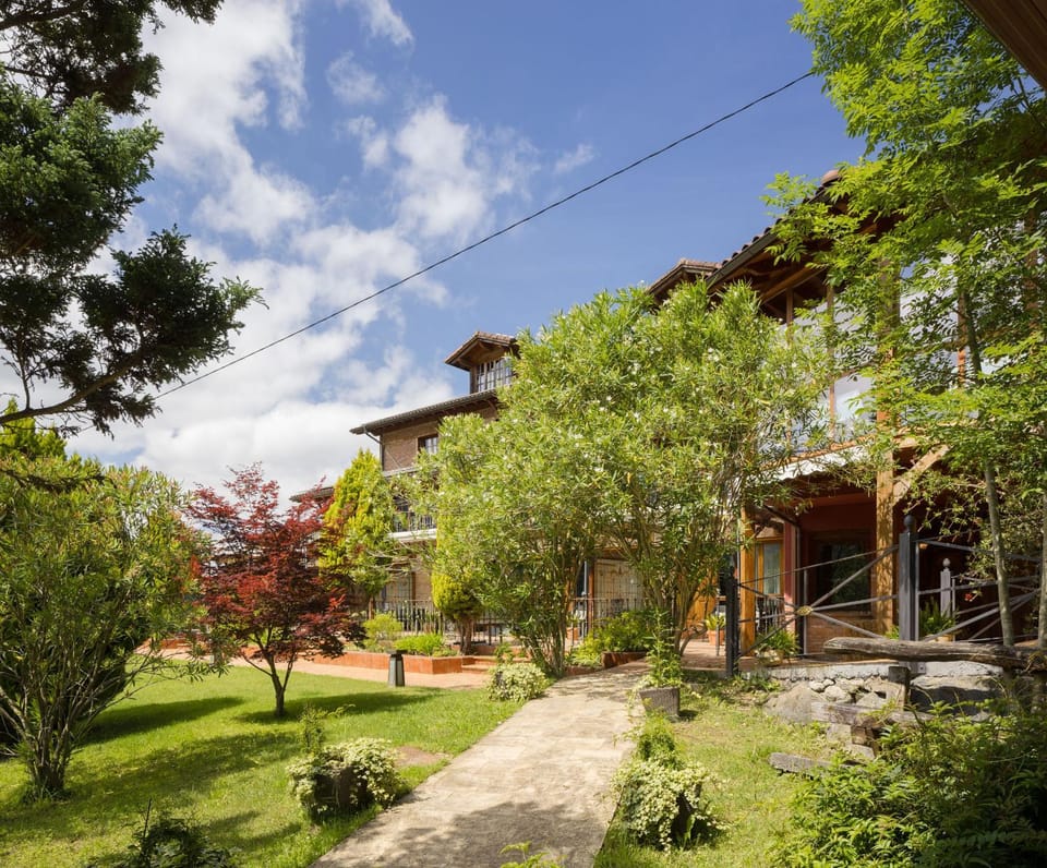 Property building, Garden, Garden view