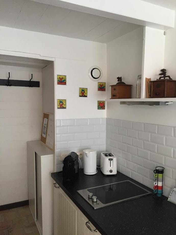 Coffee/tea facilities, Kitchen or kitchenette, minibar, stove, toaster