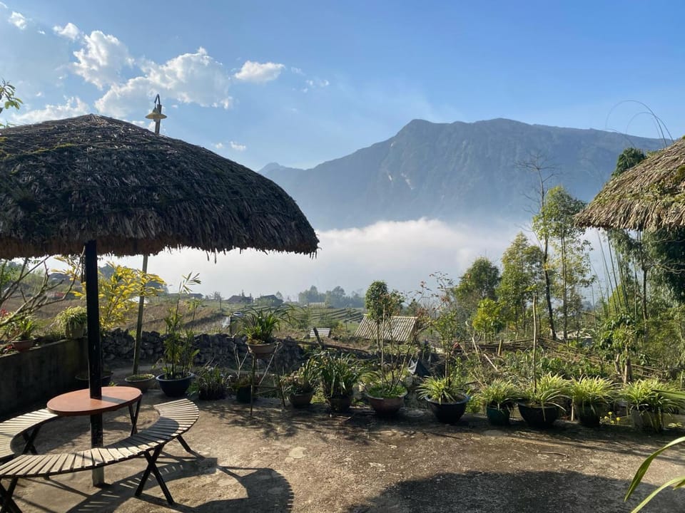Garden view, Mountain view