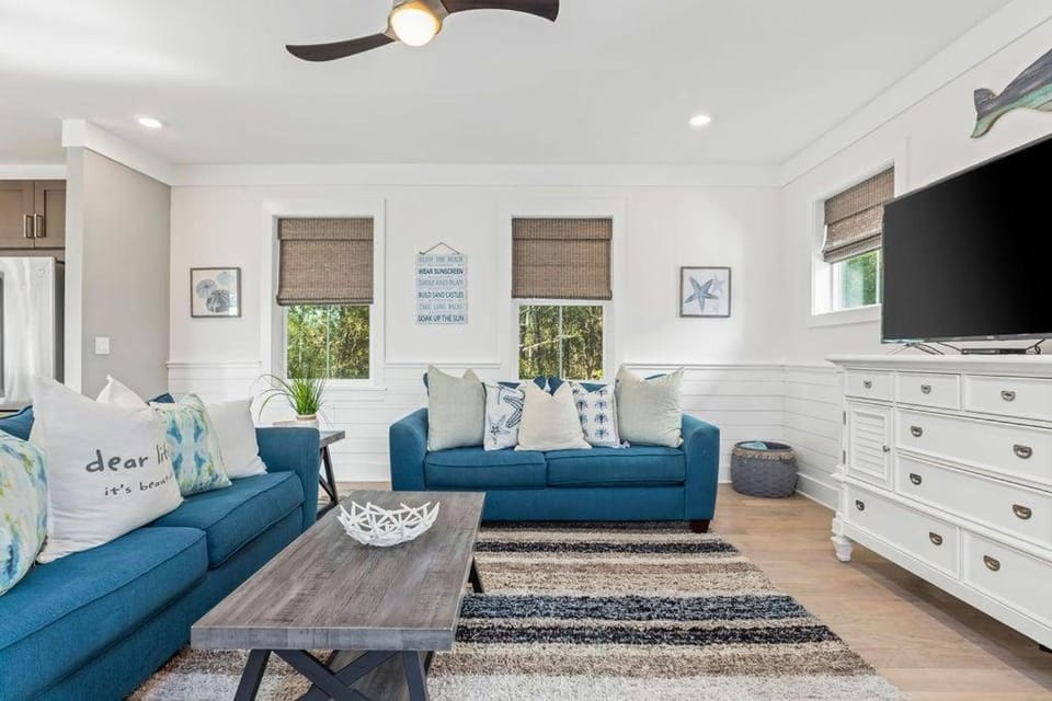 Sandy Bottoms - Golf Cart Included House in South Walton County