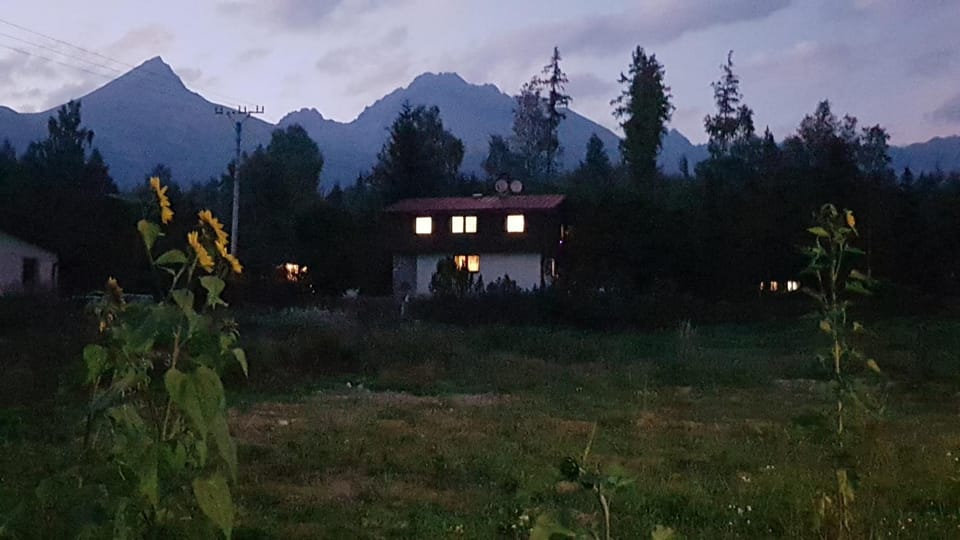 Property building, Night, Mountain view