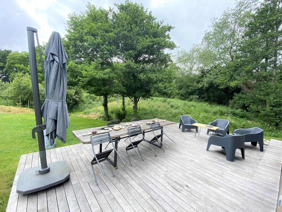 Villa neuve en bois avec WIFI, jardin à PERROS-GUIREC Ref-847 Villa in Perros-Guirec