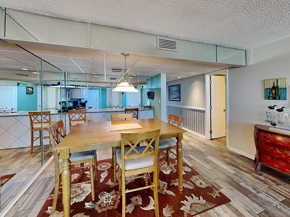 Kitchen or kitchenette, Living room, Seating area, Dining area, furniture, air conditioner